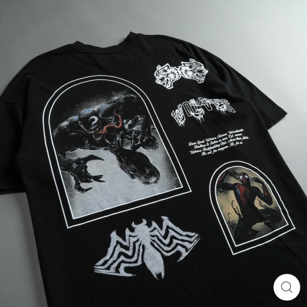 VINTAGE DARC SPORT X MARVELS SPIDER-MAN & VENOM “OUR VENOM” SHIRT
